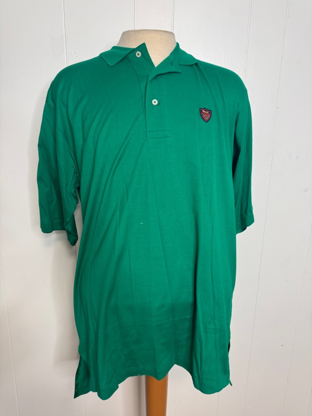 Polo golf men’s green polo shirt new size L